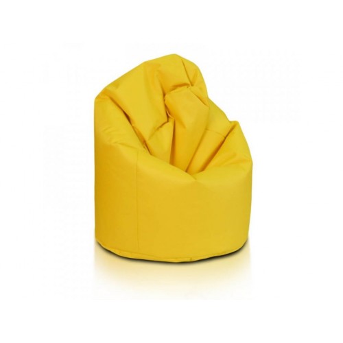 Vak na sedenie valec 100x75 cm yellow